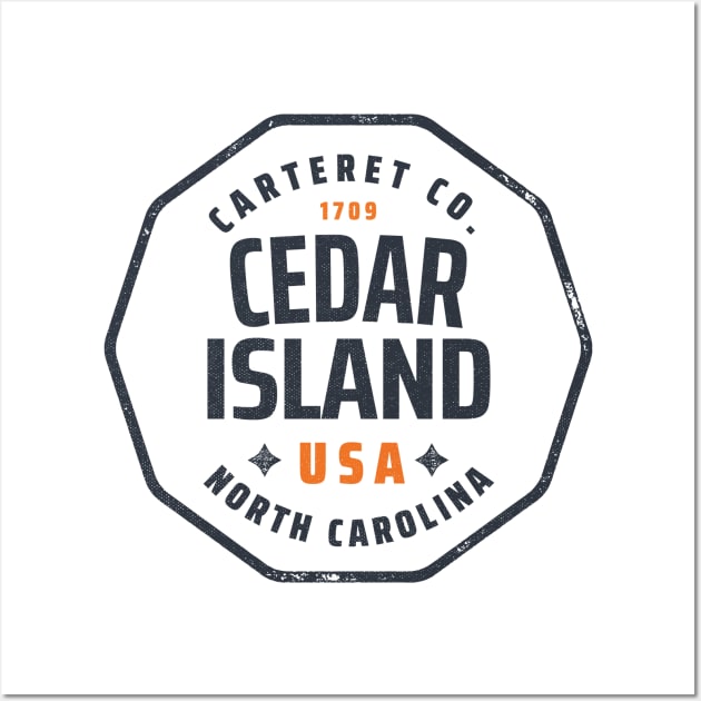 Cedar Island, NC Summertime Vacationing Memories Wall Art by Contentarama